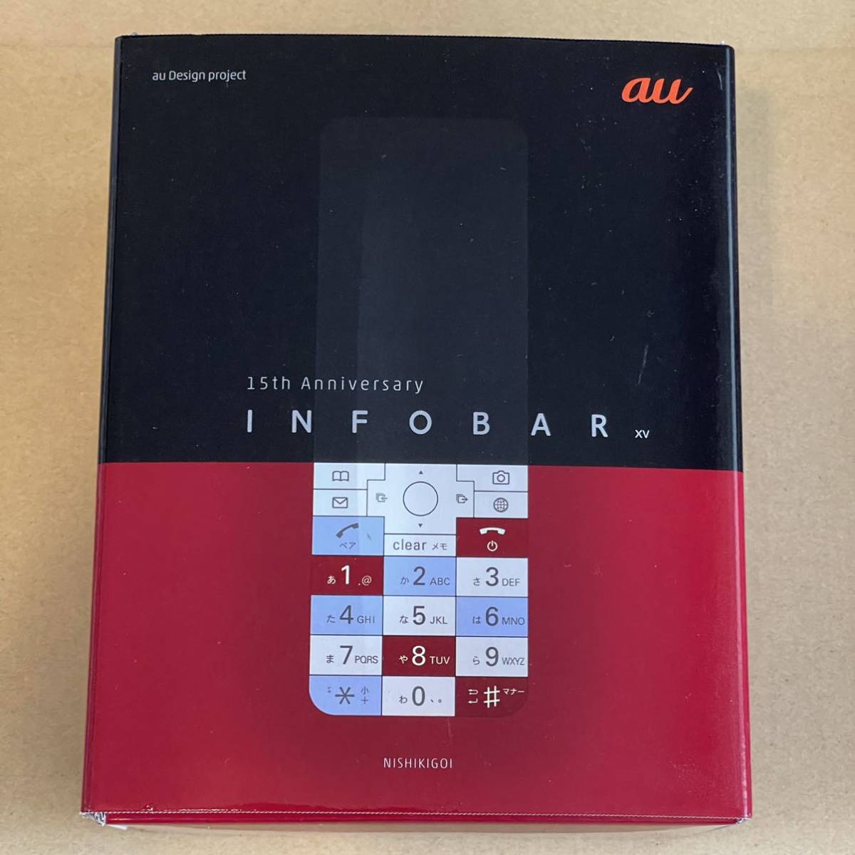 ☆SIMフリー☆ 新品・未使用 INFOBAR XV NISHIKIGOI au インフォ ☆SIMフリー☆ 新品・未使用 INFOBAR XV NISHIKIGOI au インフォ