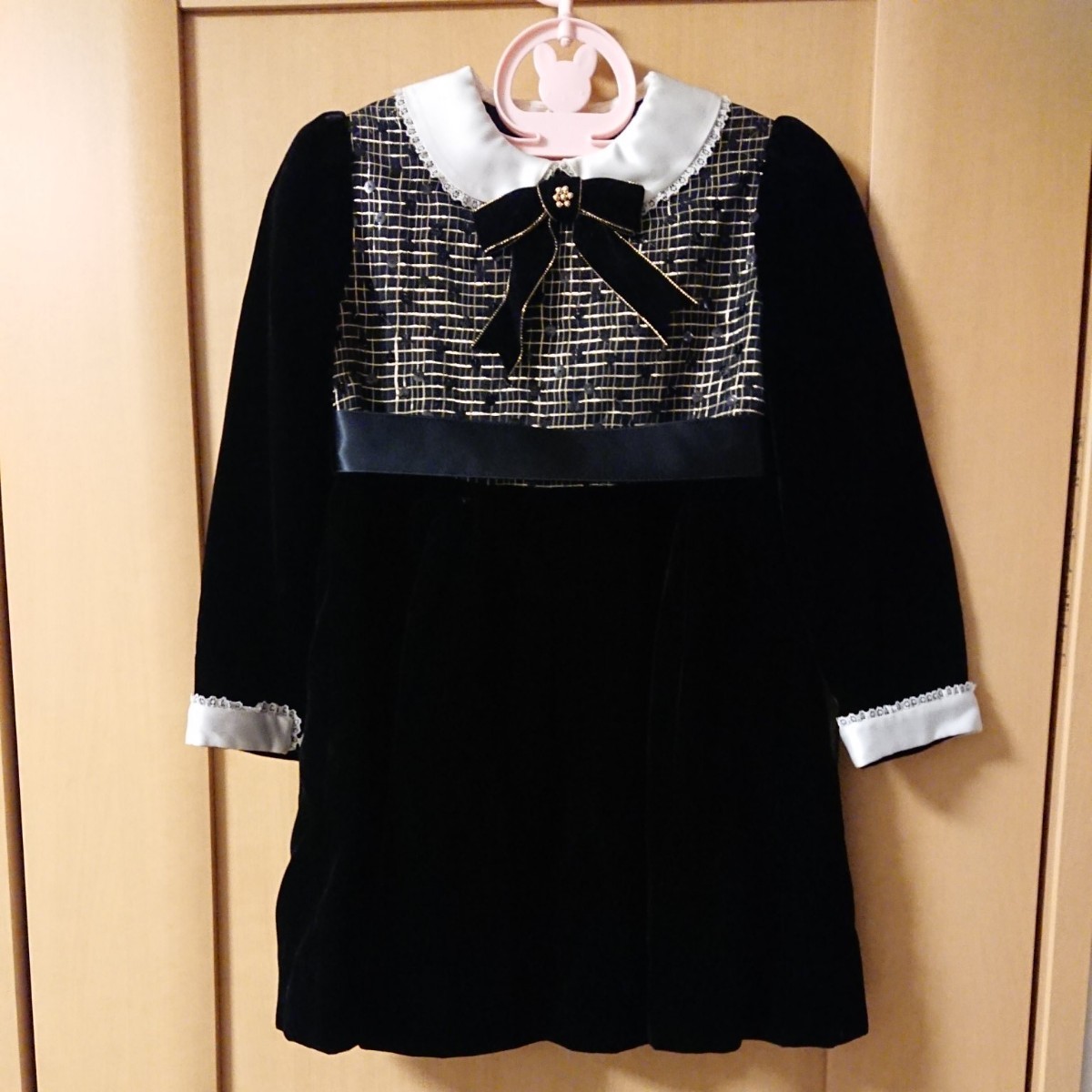 LITTLE ONE フォーマル ドレス ワンピース 黒 105cm 女 発表会