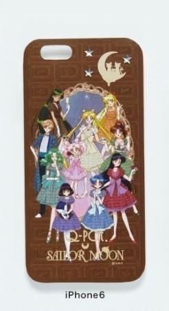  smartphone smartphone case Sailor Moon Q-POT. Swarovski iPhone case postcard iPhone6 mobile iPhone smart phone 