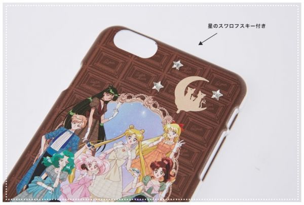  smartphone smartphone case Sailor Moon Q-POT. Swarovski iPhone case postcard iPhone6 mobile iPhone smart phone 