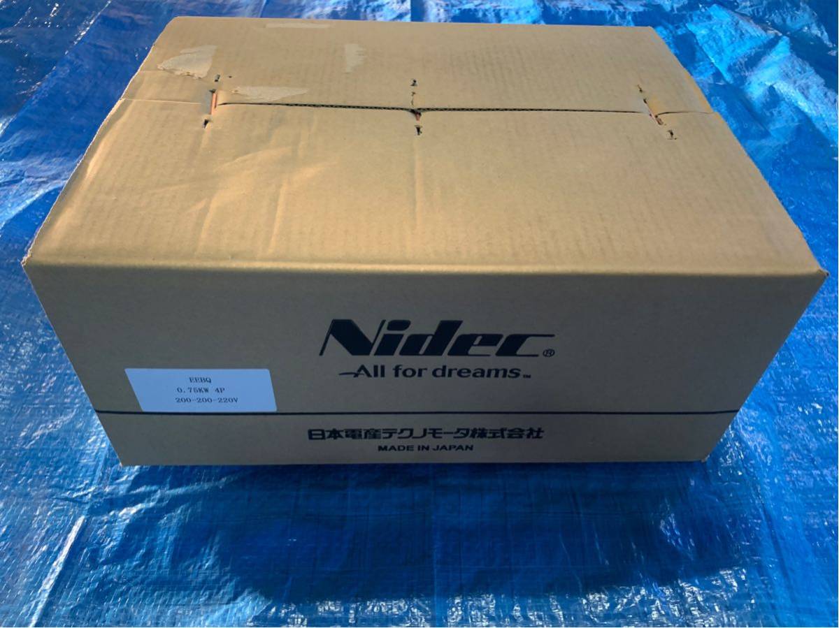 Nidec クイックブレーキモーター 日本電産テクノ EEBQ 0 75kW 4P Nidec クイックブレーキモーター 日本電産テクノ EEBQ 0 75kW 4P