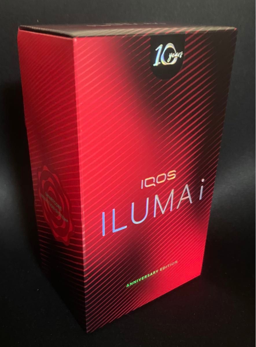 製品未登録未開封新品10周年記念IQOS ILUMA i 赤 - 小物 製品未登録未開封新品10周年記念IQOS ILUMA i 赤 - 小物