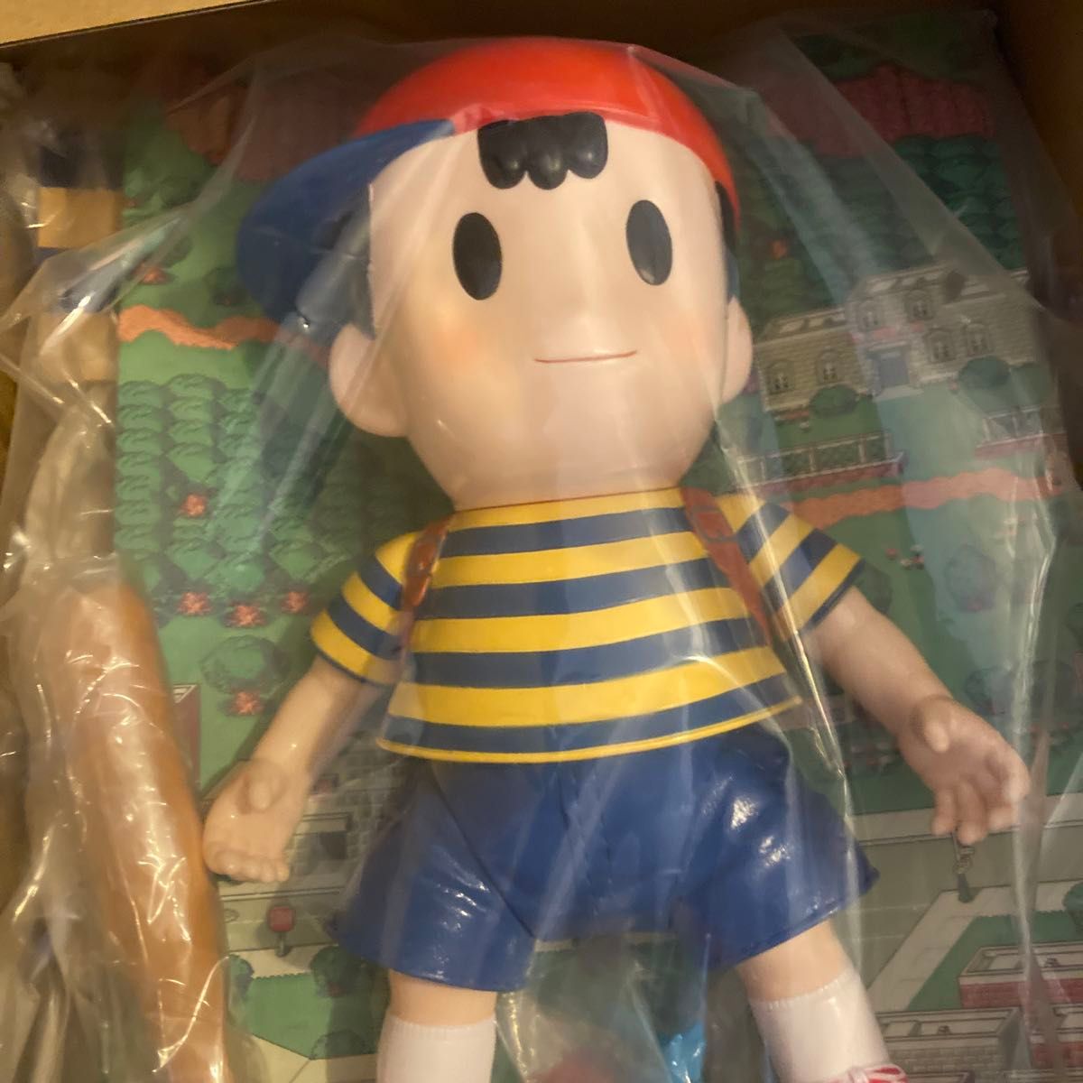 抽選販売当選品 新品 MOTHER2 ネス ソフビ 約30cm 30周年記念 抽選販売当選品 新品 MOTHER2 ネス ソフビ 約30cm 30周年記念