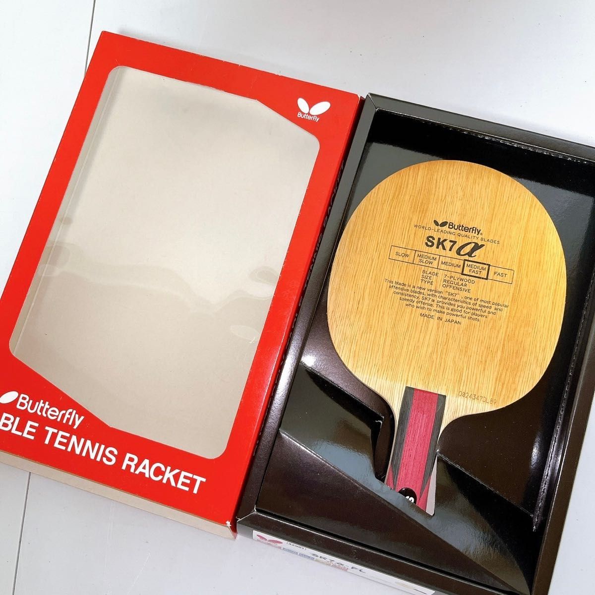 美品・廃盤 butterfly SK7α 卓球ラケット|Yahoo!フリマ(旧 美品・廃盤 butterfly SK7α 卓球ラケット|Yahoo!フリマ(旧