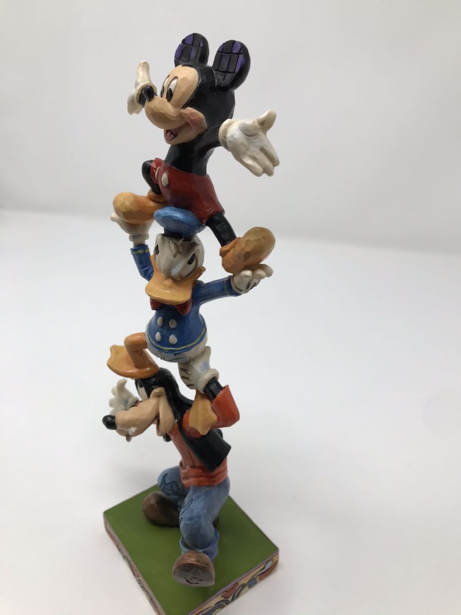  Goofy Donald Mickey Teetering Tower Christmas!GIFT! Jim Shore Disney Traditions Jim shoa.. regarding . tower 