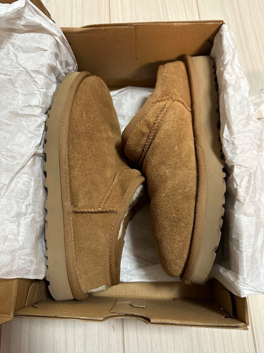 【新品】UGG アグ クラシックスリッパー チェスナット 24cm UGG アグ CLASSIC SLIPPER クラシックスリッパー チェスナット