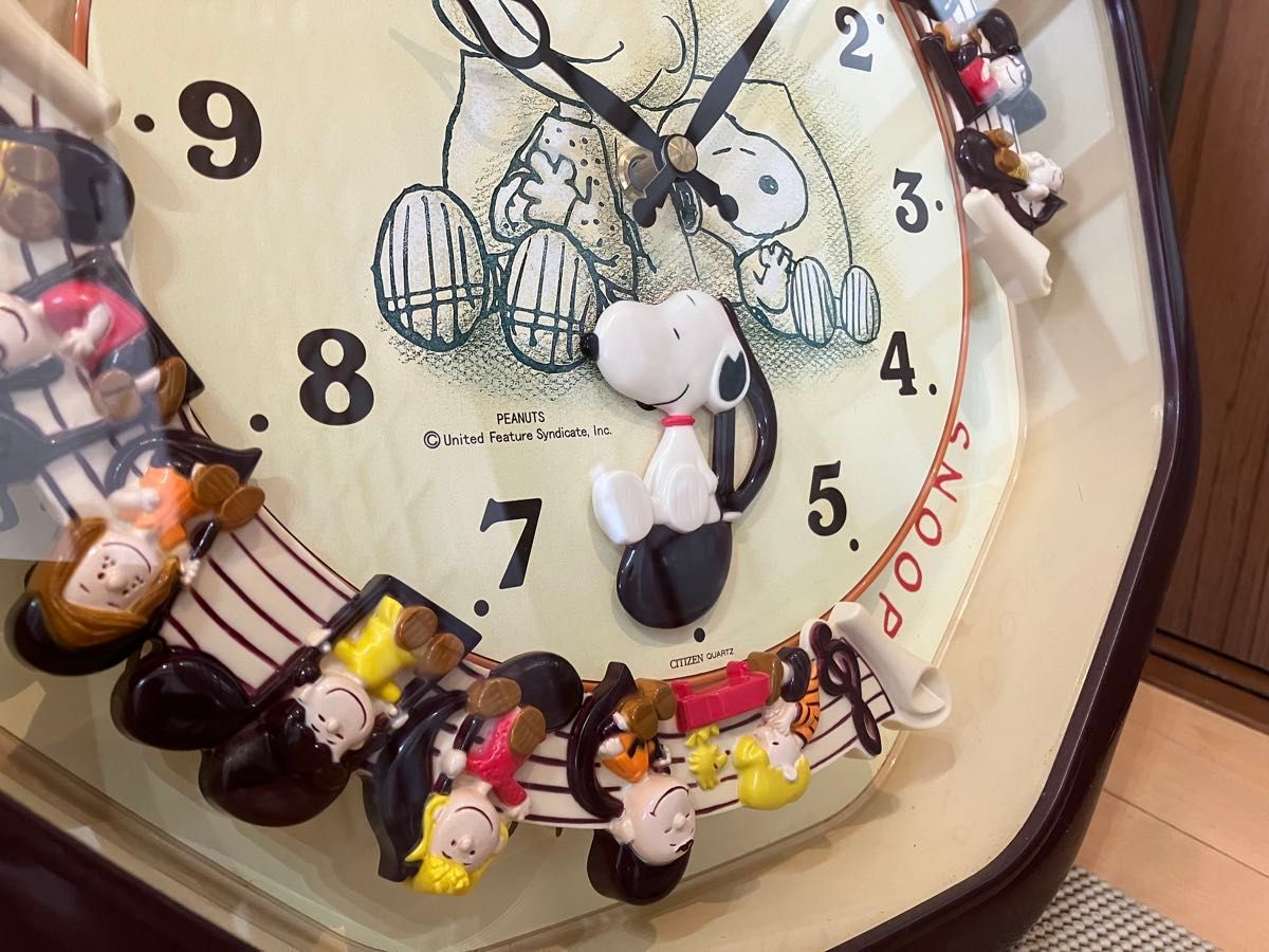 レア シチズンスヌーピーSNOOPYからくり時計|Yahoo!フリマ(旧 レア シチズンスヌーピーSNOOPYからくり時計|Yahoo!フリマ(旧