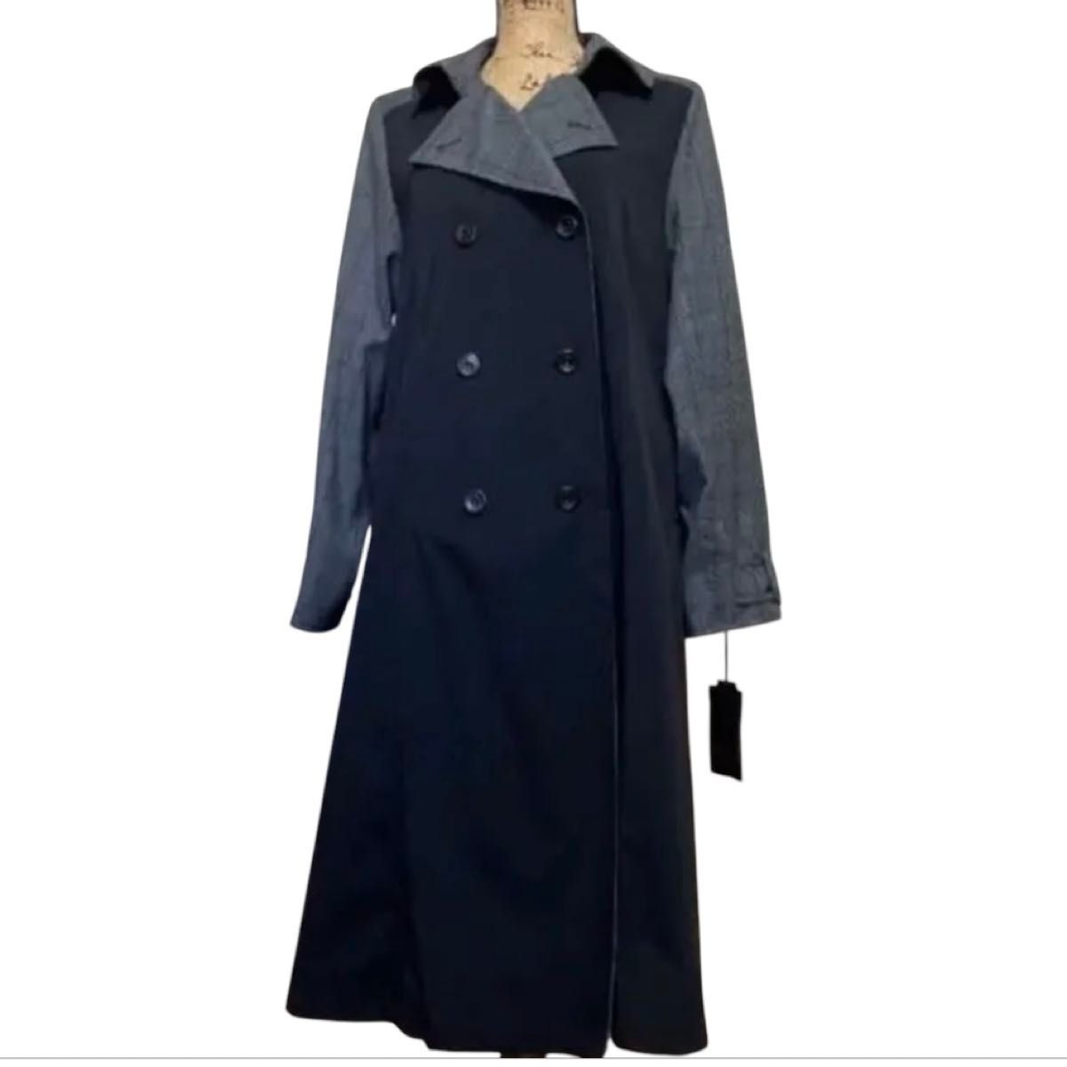 新品タグ付き お買い得 大人気UNDICI NOVE Aライントレンチ 新品タグ付き お買い得 大人気UNDICI NOVE Aライントレンチ