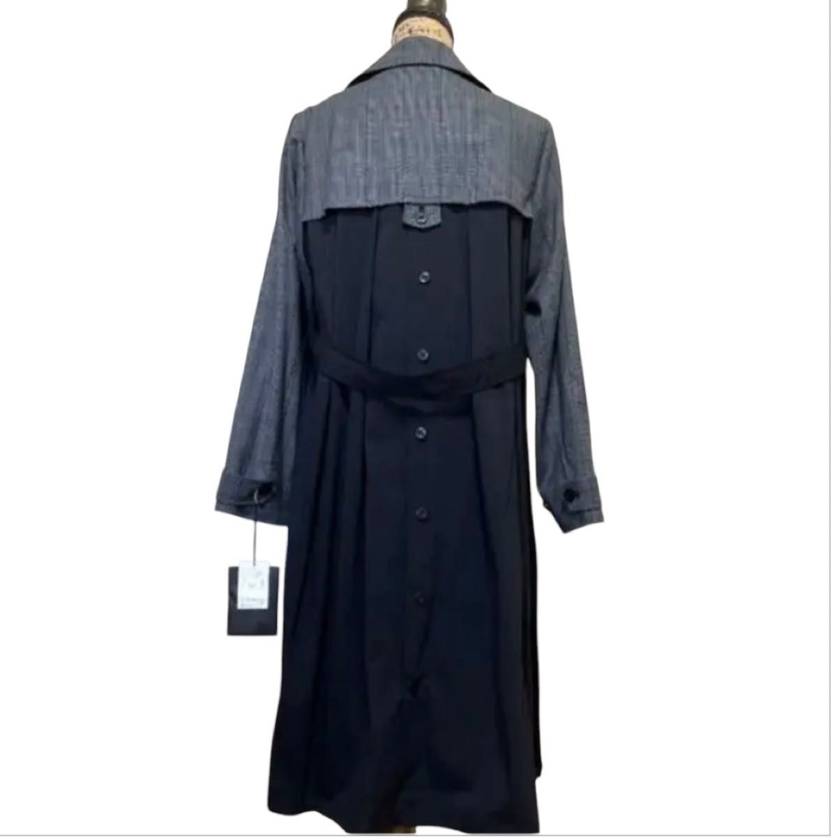 新品タグ付き お買い得 大人気UNDICI NOVE Aライントレンチ 新品タグ付き お買い得 大人気UNDICI NOVE Aライントレンチ
