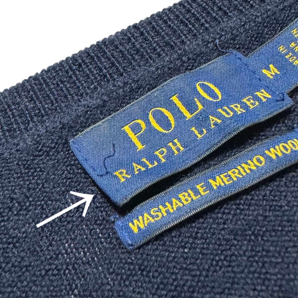 POLO RALPH LAUREN ポロラルフローレン Vネック ニット POLO RALPH LAUREN ポロラルフローレン Vネック ニット
