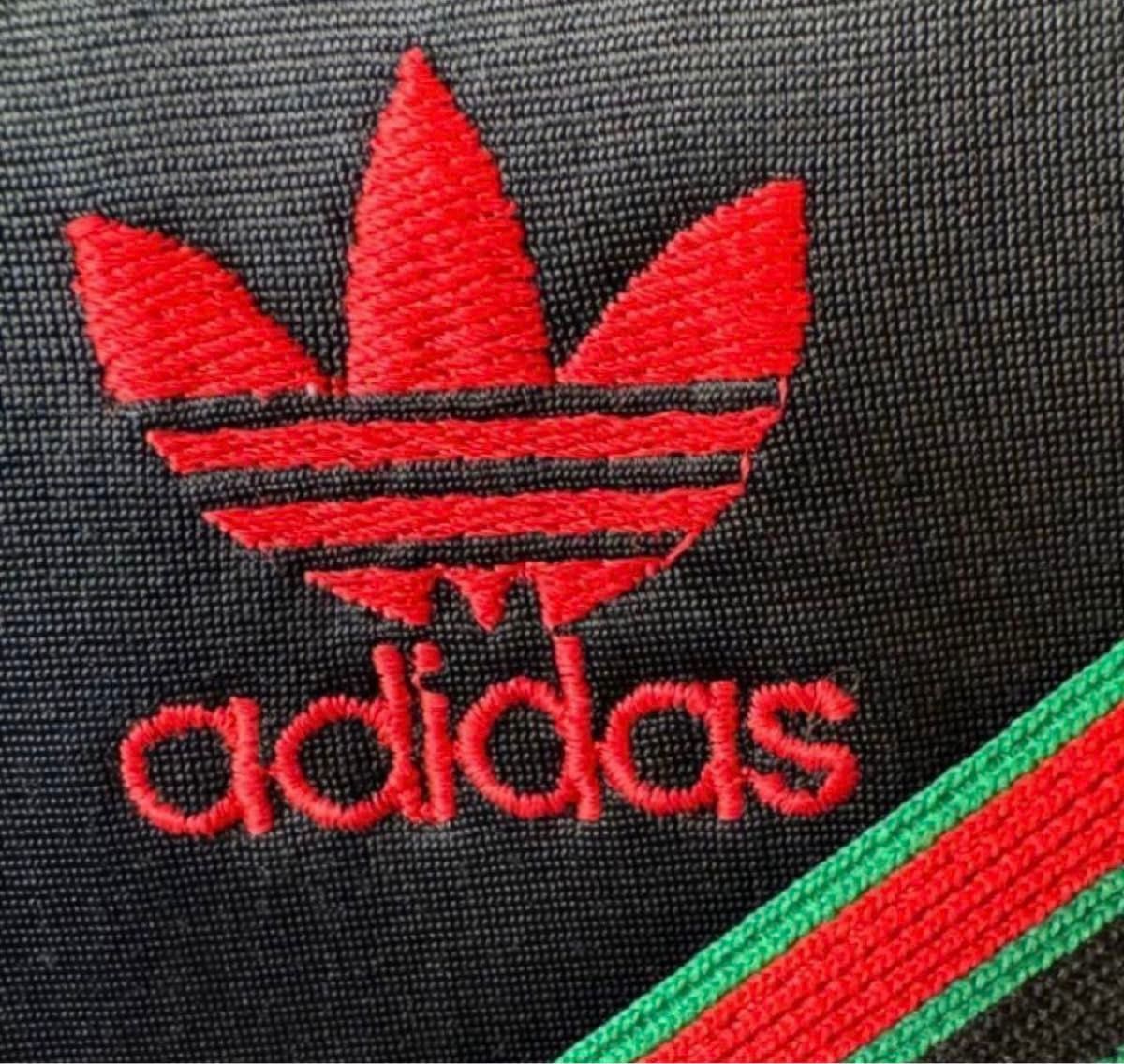80S】adidas ビンテージUSA製 ATP グッチカラー 刺繍ロゴ 80S】adidas ビンテージUSA製 ATP グッチカラー 刺繍ロゴ