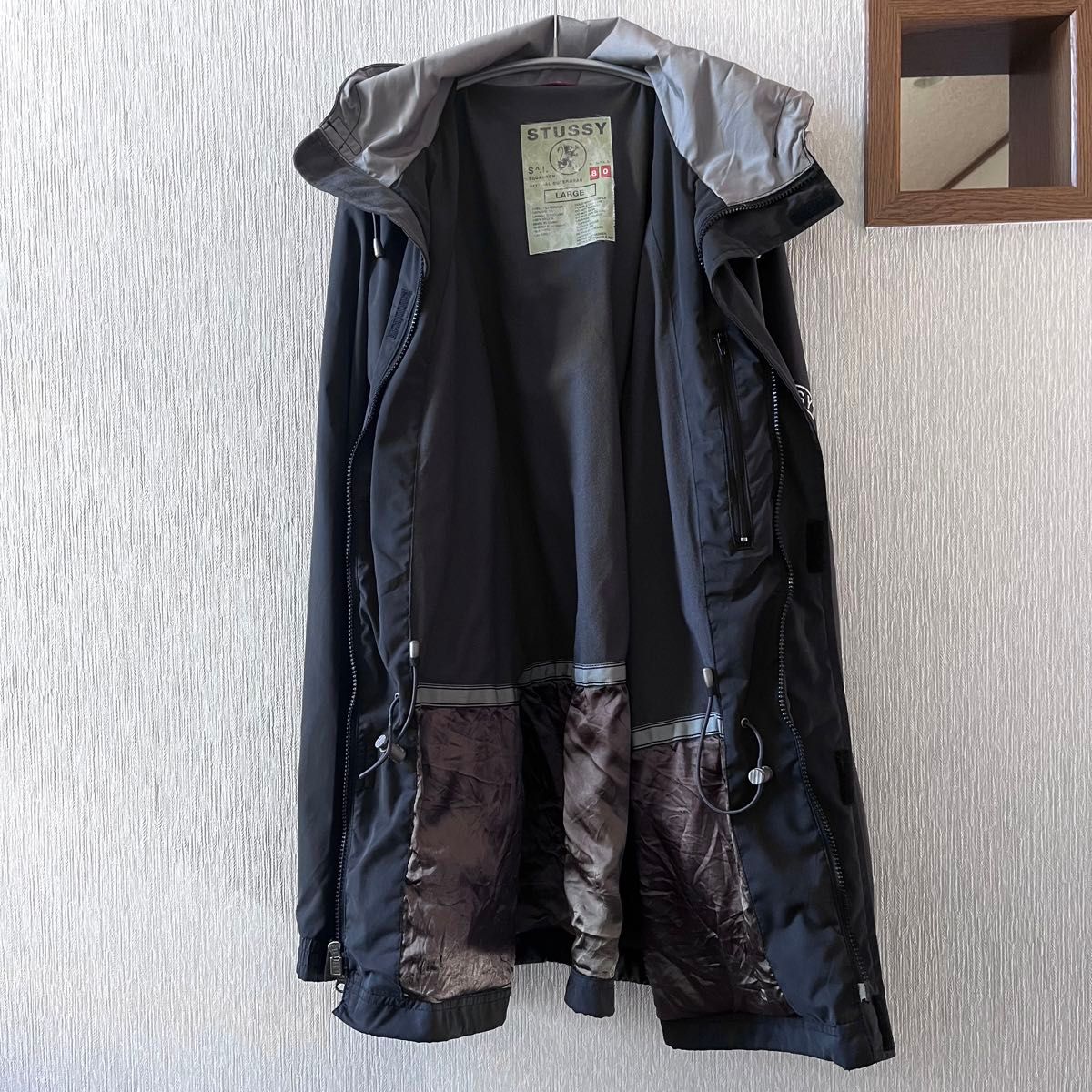 希少 グリフィン刺繍 90年代OLD STUSSYジャケット クリーニング 希少 グリフィン刺繍 90年代OLD STUSSYジャケット クリーニング