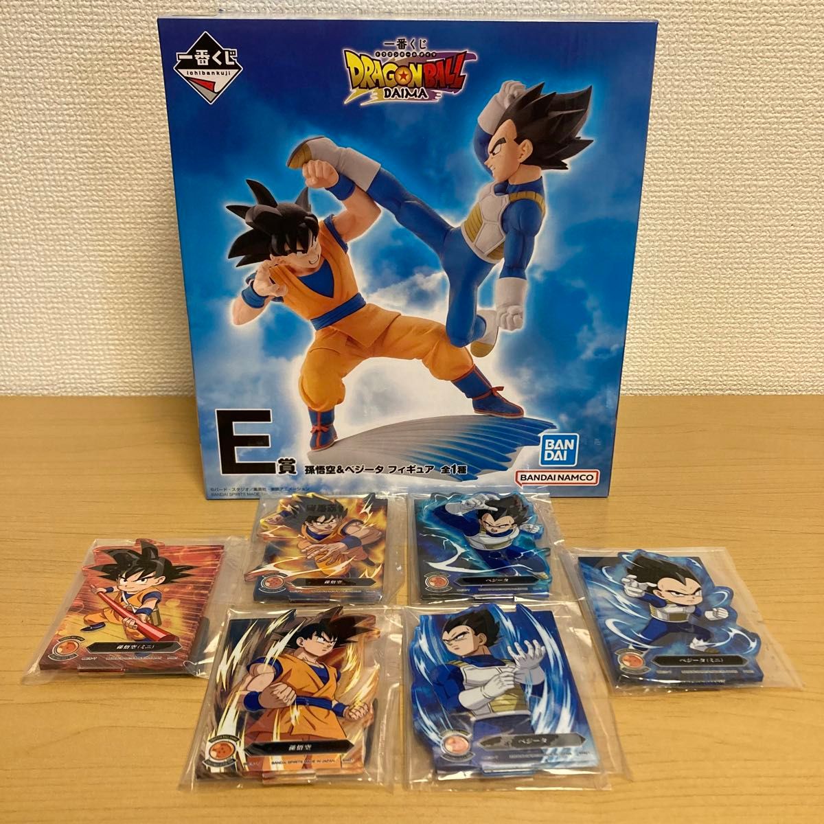 ドラゴンボール 一番くじ DAIMA E賞 孫悟空&ベジータ フィギュア ドラゴンボール 一番くじ DAIMA E賞 孫悟空&ベジータ フィギュア