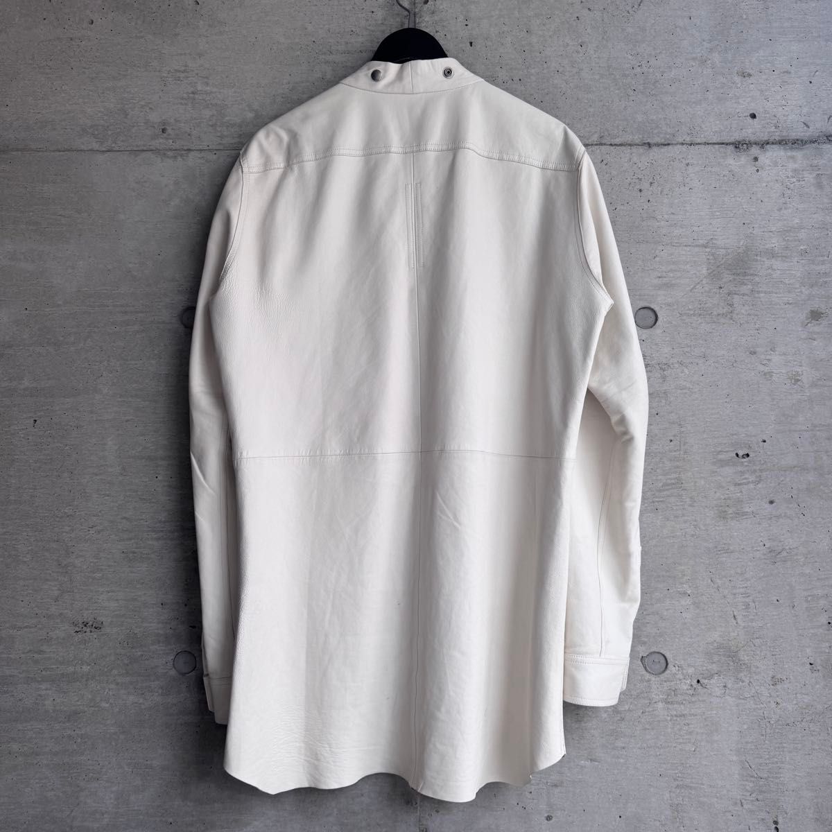 Rick Owens 22SS FOGPOCKET 羊革 レザー ラリーシャツ|Yahoo Rick Owens 22SS FOGPOCKET 羊革 レザー ラリーシャツ|Yahoo