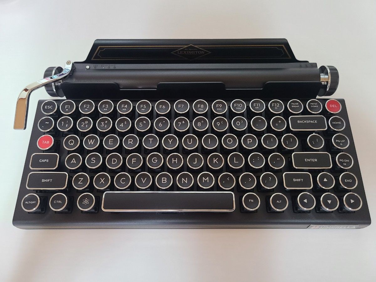 バイオハザード RE 2×Qwerkywriter S LEXINGTON社 タイプ バイオハザード RE 2×Qwerkywriter S LEXINGTON社 タイプ