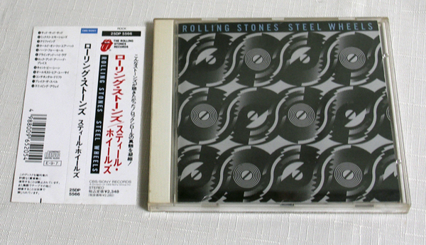 Steel Wheels/The Rolling Stones ローリング・ストーンズ 日本初盤帯付き 25DP5566_画像1