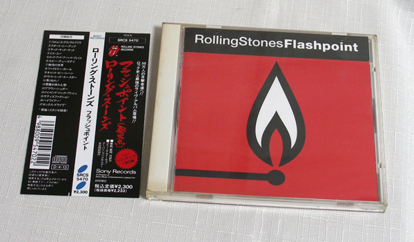 Flashpoint/The Rolling Stones ローリング・ストーンズ 日本初盤帯付き SRCS5470_画像1