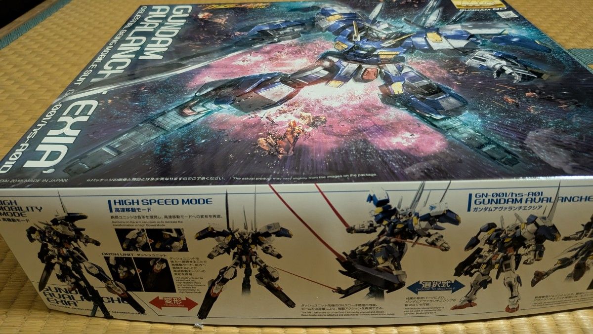 ガンダム アヴァランチ エクシア ダッシュ 1/100スケール MG ガンダム アヴァランチ エクシア ダッシュ 1/100スケール MG