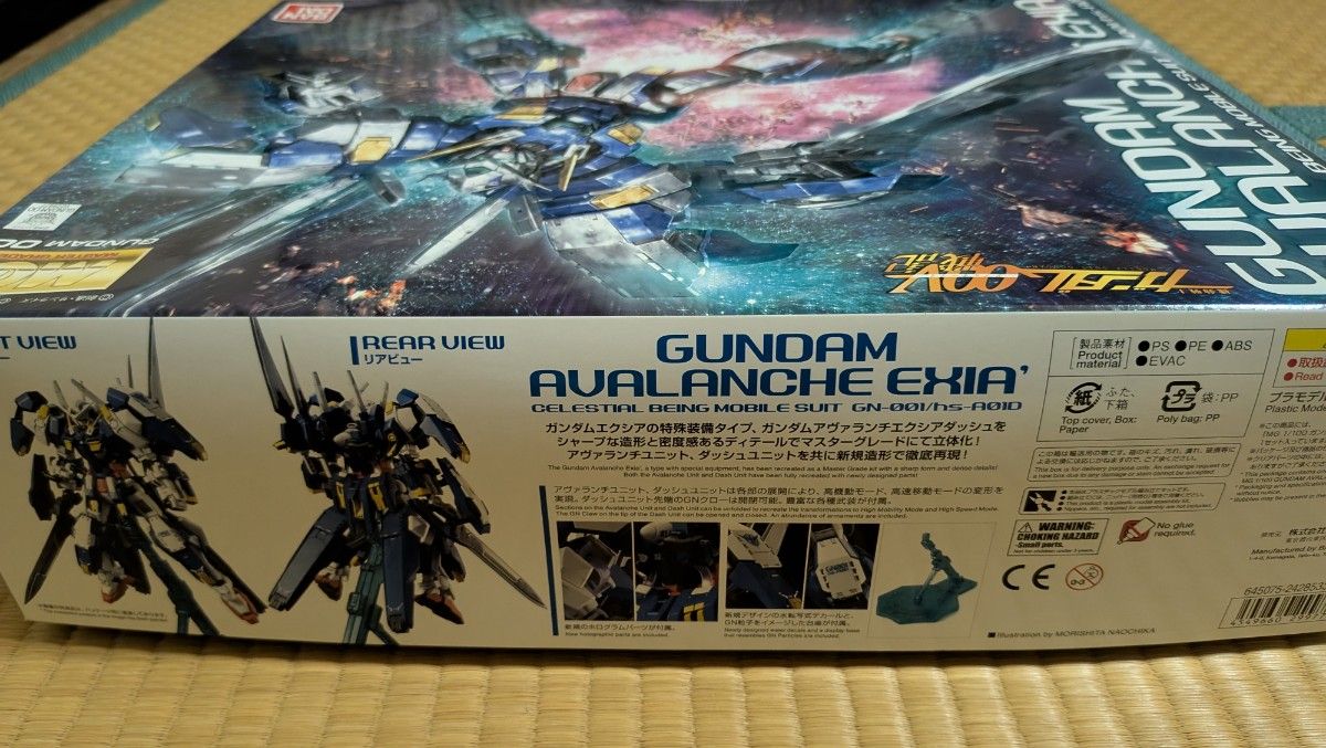ガンダム アヴァランチ エクシア ダッシュ 1/100スケール MG ガンダム アヴァランチ エクシア ダッシュ 1/100スケール MG