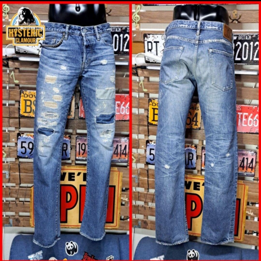定価5万 HYSTERIC GLAMOUR ヒステリックグラマー DUR加工 定価5万 HYSTERIC GLAMOUR ヒステリックグラマー DUR加工