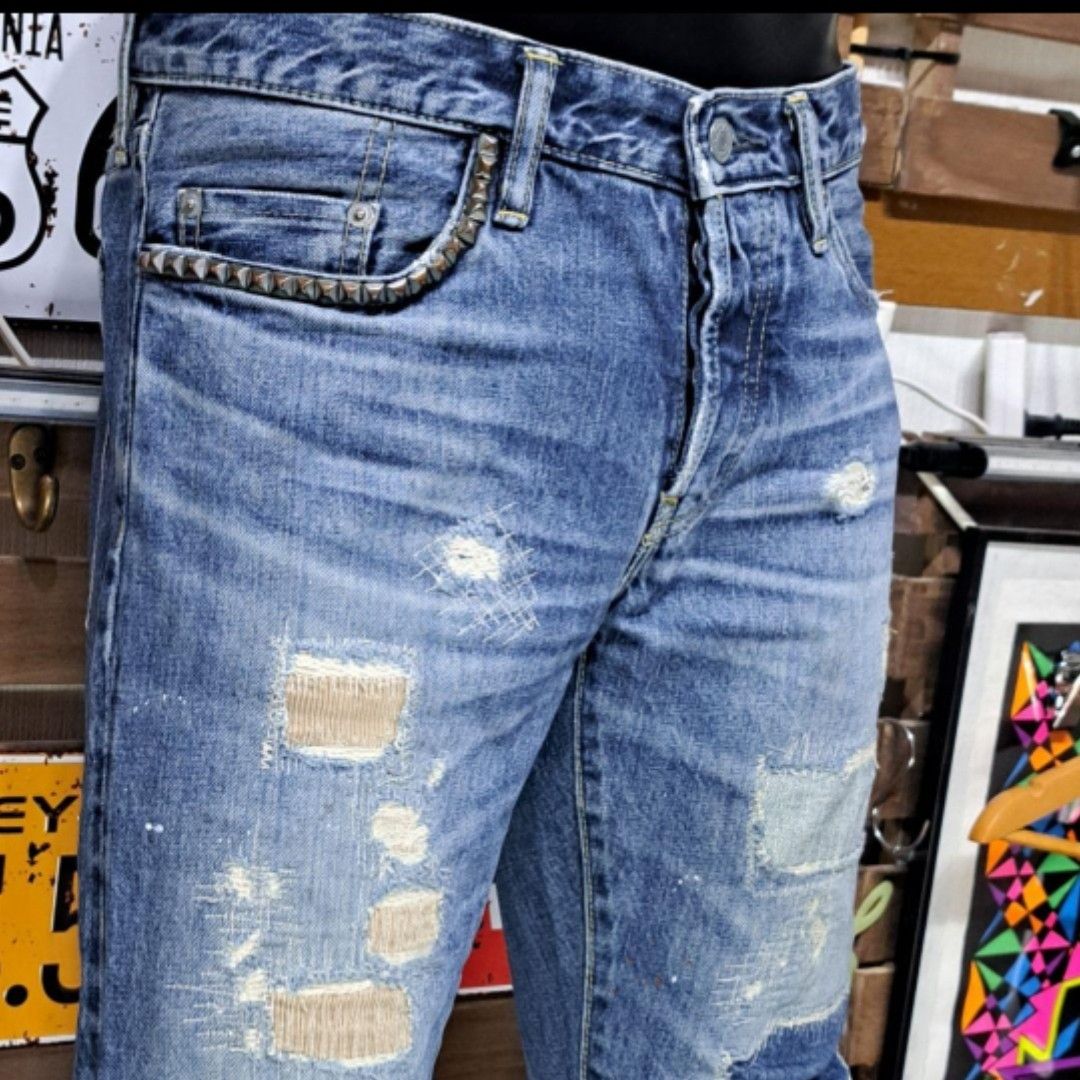 定価5万 HYSTERIC GLAMOUR ヒステリックグラマー DUR加工 定価5万 HYSTERIC GLAMOUR ヒステリックグラマー DUR加工