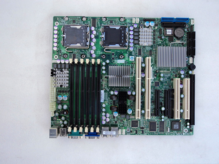  used beautiful goods SUPERMICRO X7DVL-E motherboard Intel 5000VSocket 771 Ext ATX DDR2
