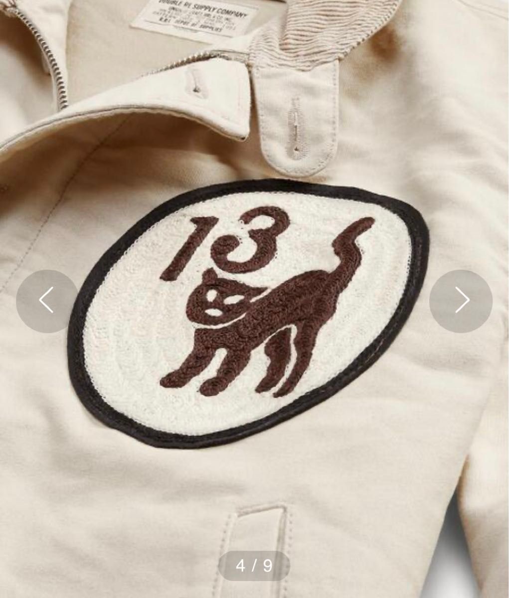 RRL ハンドエンブロイダリー コットン デッキ ジャケット ダブル RRL ハンドエンブロイダリー コットン デッキ ジャケット ダブル
