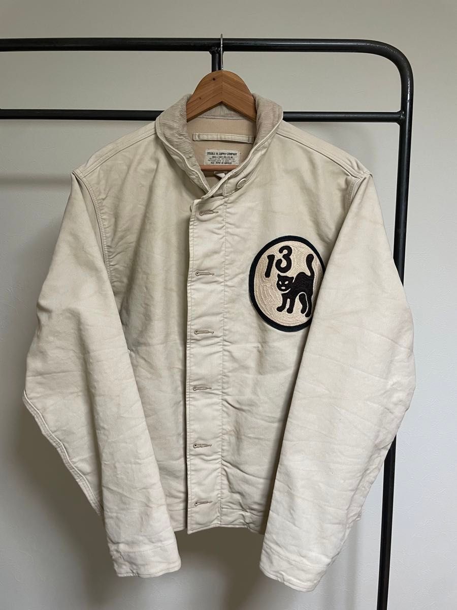 RRL ハンドエンブロイダリー コットン デッキ ジャケット ダブル RRL ハンドエンブロイダリー コットン デッキ ジャケット ダブル