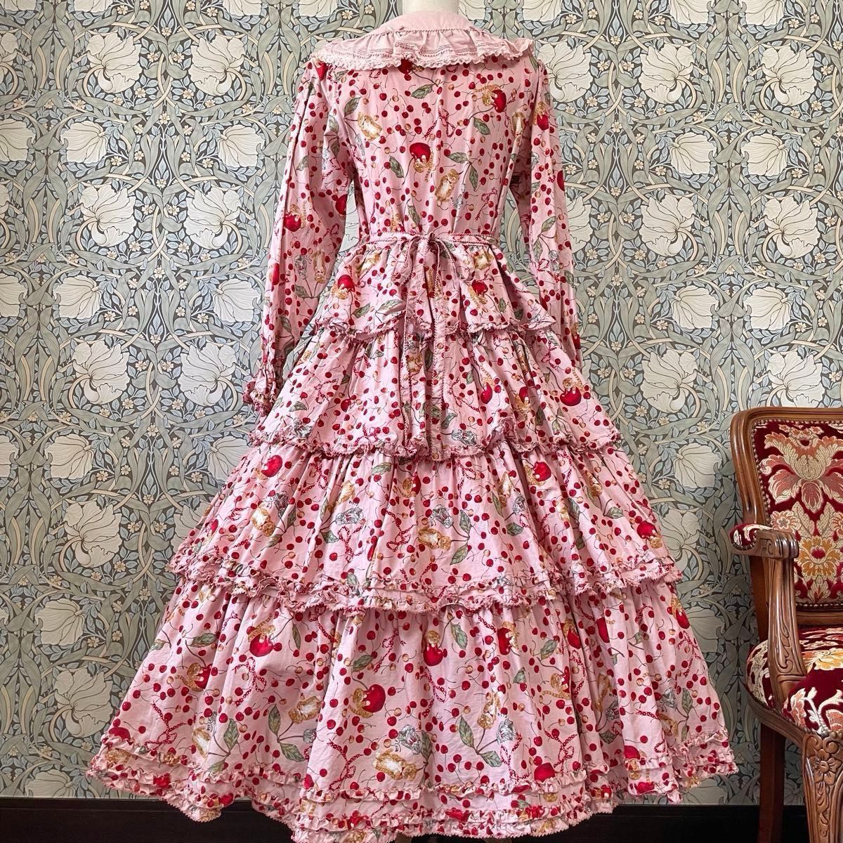 ピンクハウス PINK HOUSE ワンピース 青木美沙子 キャット ピンクハウス PINK HOUSE ワンピース 青木美沙子 キャット