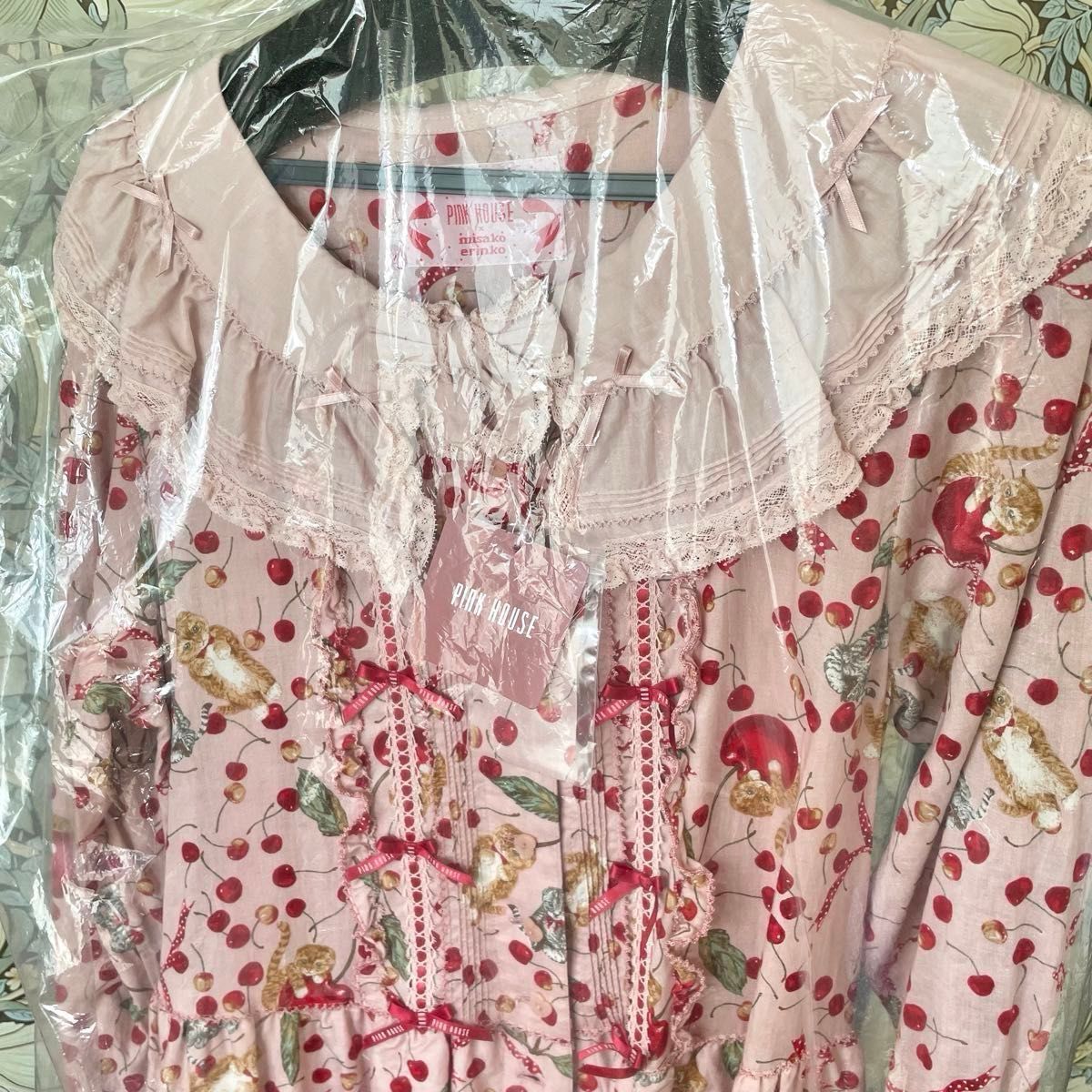 ピンクハウス PINK HOUSE ワンピース 青木美沙子 キャット ピンクハウス PINK HOUSE ワンピース 青木美沙子 キャット