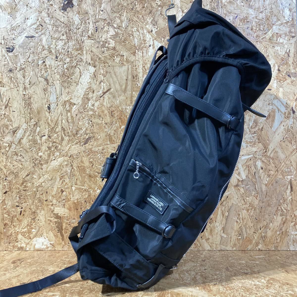 PORTER LUGGAGE LABEL Schott 100周年 レザー リュック コラボ PORTER LUGGAGE LABEL Schott 100周年 レザー リュック コラボ