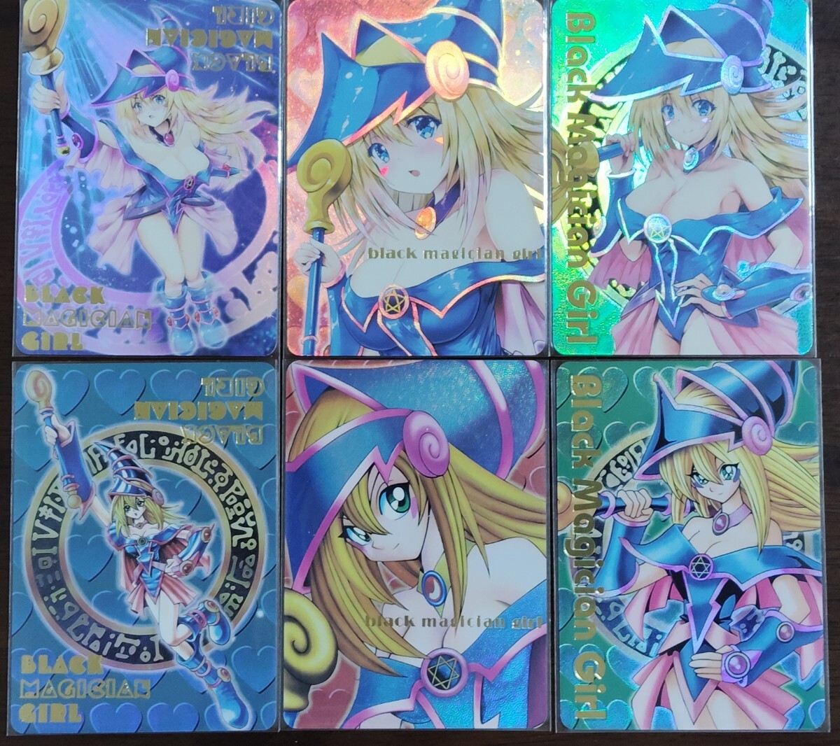 即購入NG 商品：スリーブ6枚 カードは見本用です ACG セクシーカード ウラシク ブラックマジシャンガール ダンジョンダイスモンスターズ
