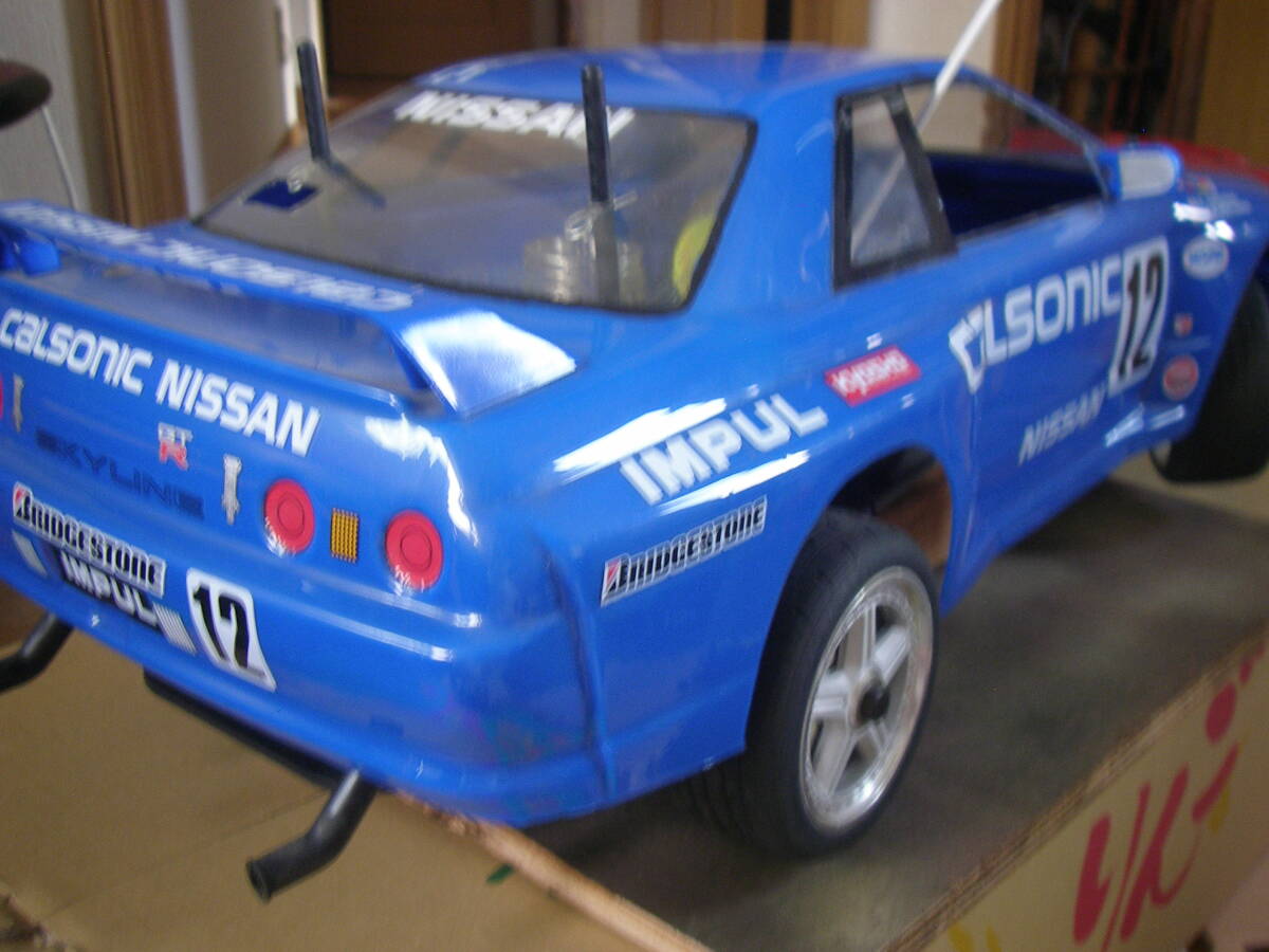 1/8 京商 カルソニックスカイライン GT-R エンジン ジャンク品 1/8 京商 カルソニックスカイライン GT-R エンジン ジャンク品