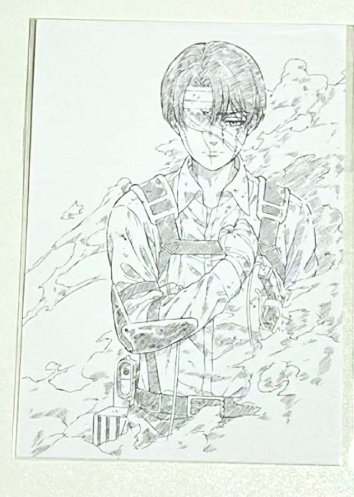 進撃の巨人 リヴァイ リヴァイ兵長 劇場版 映画 入場特典 ポスト 進撃の巨人 リヴァイ リヴァイ兵長 劇場版 映画 入場特典 ポスト