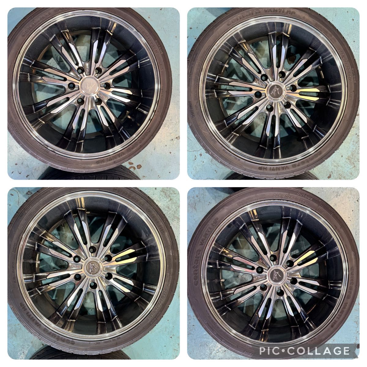 20インチ 245/40R20 タイヤホイールセット ランクル ハイエース 20インチ 245/40R20 タイヤホイールセット ランクル ハイエース