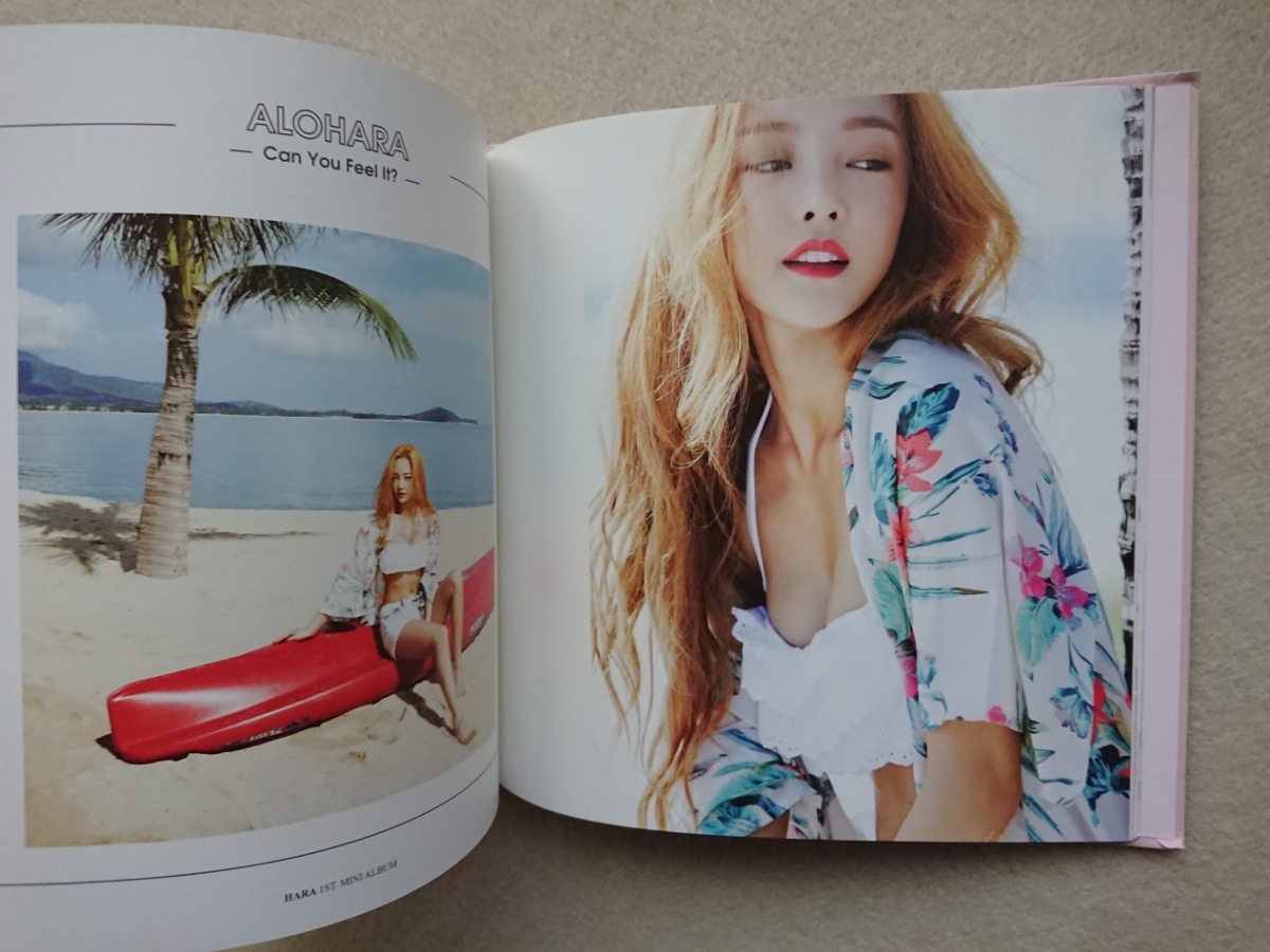 HARA ハラ ( 元 KARA カラ ) 1stミニアルバム ALOHA Can You Eeel It 日本盤CD 日本語訳詞歌詞カード付き