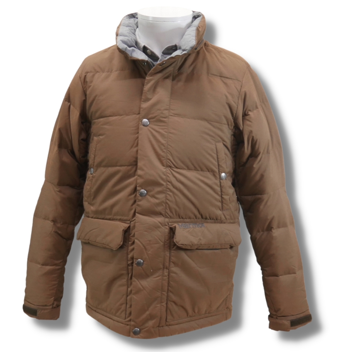 即決 マーモット 2WAY ダウン ジャケット BRN/Mサイズ 防寒 750 即決 マーモット 2WAY ダウン ジャケット BRN/Mサイズ 防寒 750