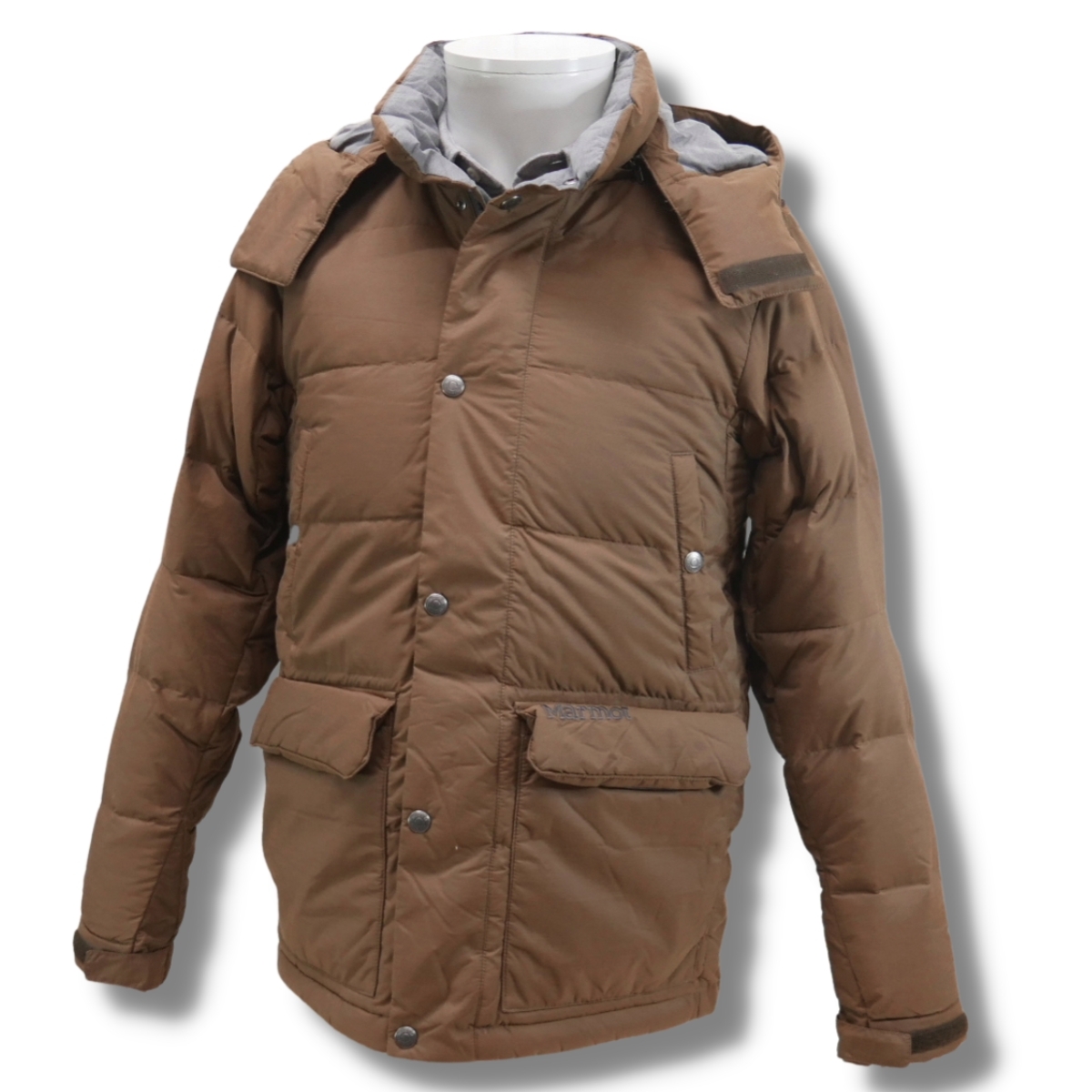 即決 マーモット 2WAY ダウン ジャケット BRN/Mサイズ 防寒 750 即決 マーモット 2WAY ダウン ジャケット BRN/Mサイズ 防寒 750