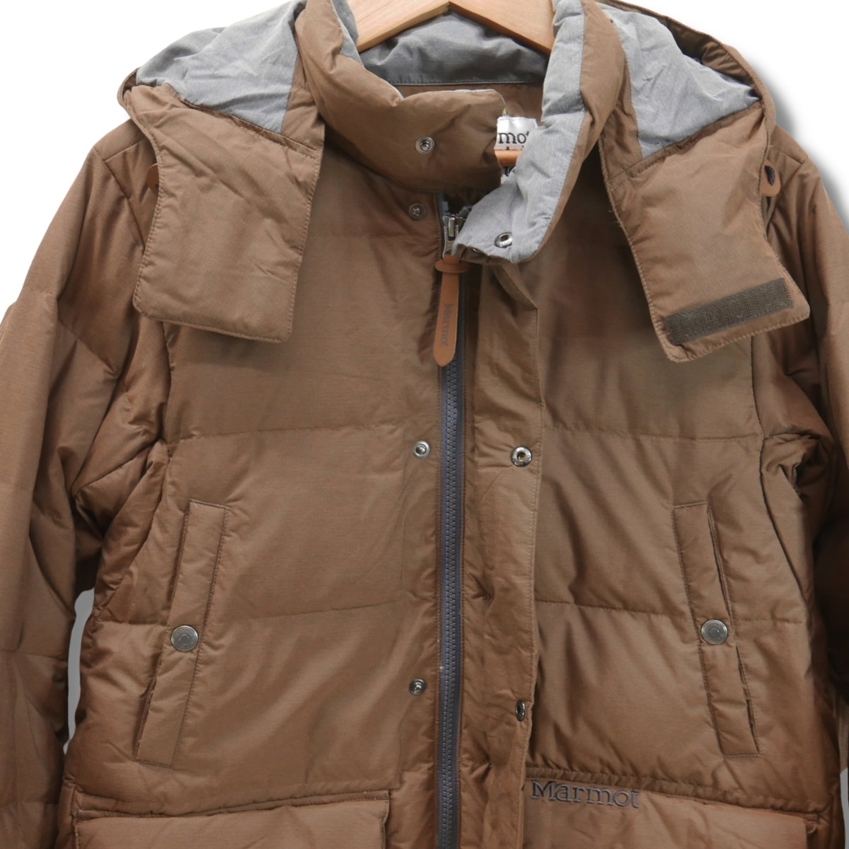 即決 マーモット 2WAY ダウン ジャケット BRN/Mサイズ 防寒 750 即決 マーモット 2WAY ダウン ジャケット BRN/Mサイズ 防寒 750