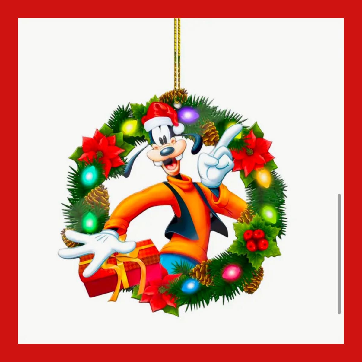 ディズニー ミッキーマウス ミニーマウス アクリル製 クリスマス
