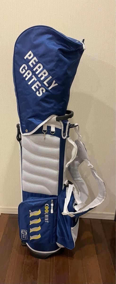パーリーゲイツ 限定品 クールミント キャディバッグ 美品 パーリーゲイツ 限定品 クールミント キャディバッグ 美品