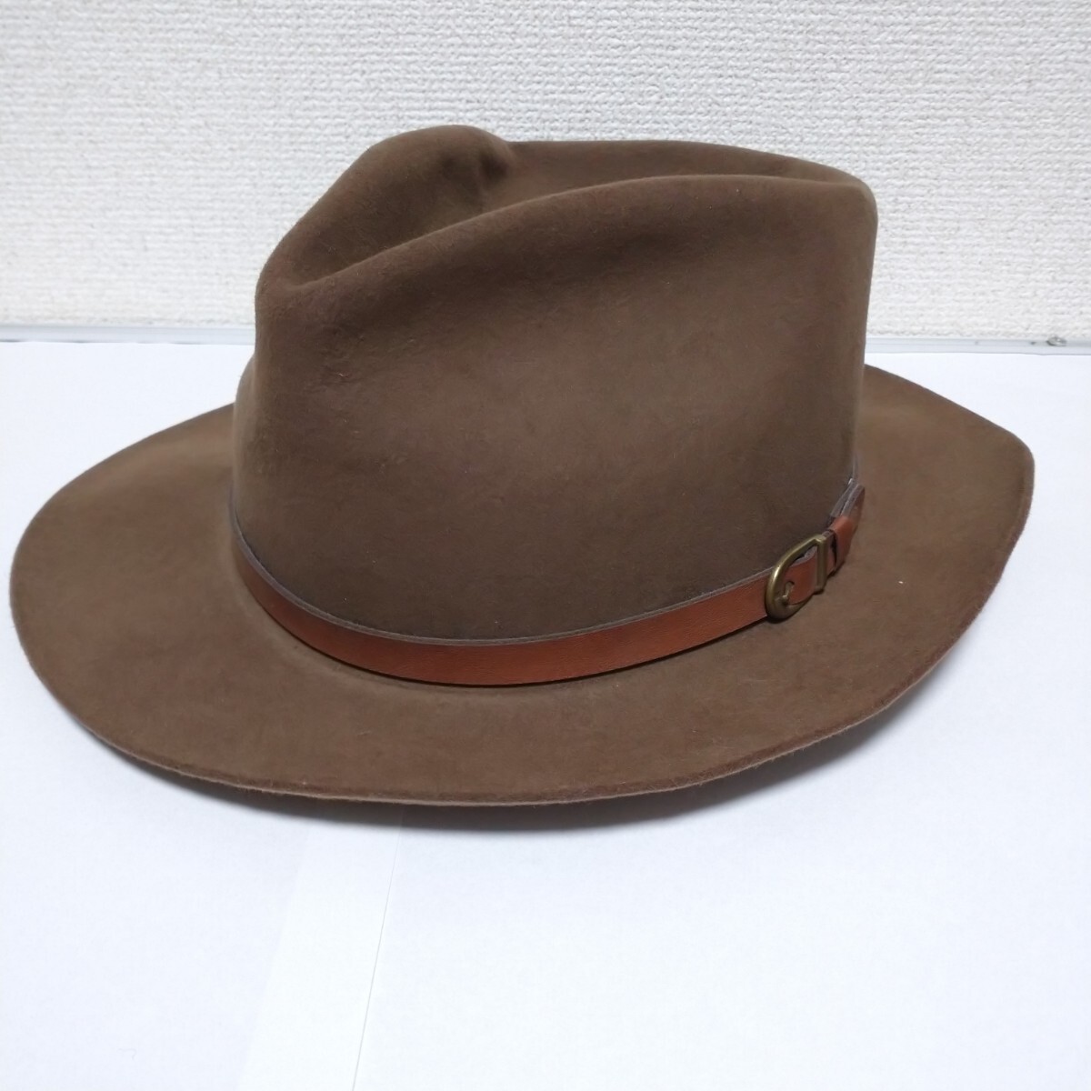 希少サイズ USA製 L L BEAN×STETSON ステットソン 7 5/8 61cm 希少サイズ USA製 L L BEAN×STETSON ステットソン 7 5/8 61cm