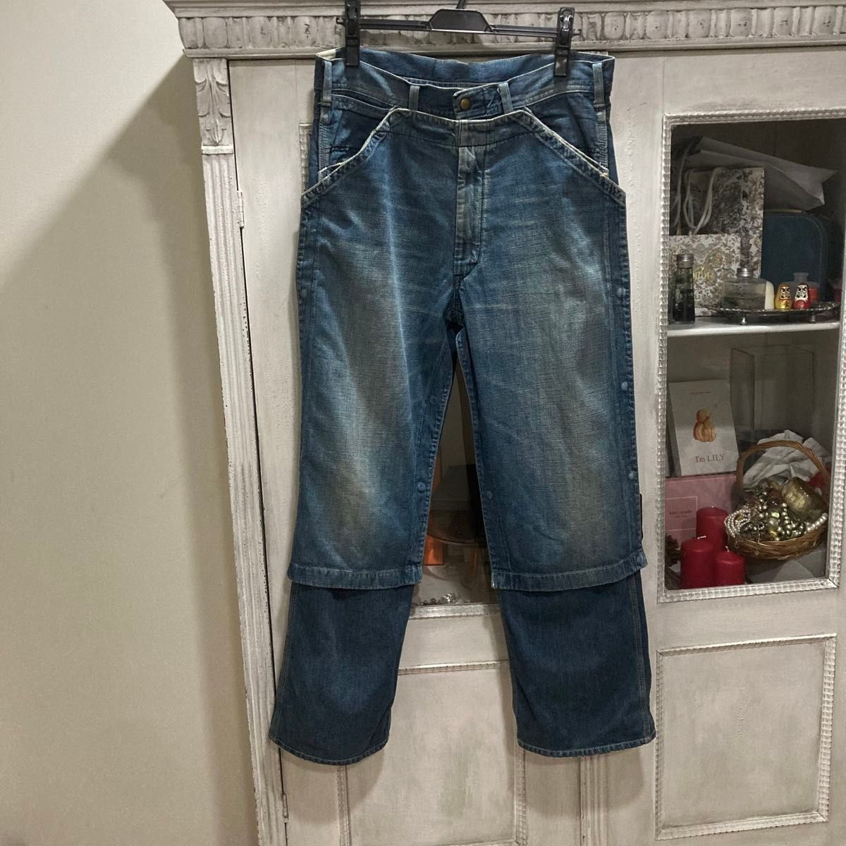 エヌハリウッド×Lee ペインター デニムパンツ M ダブルニー エヌハリウッド×Lee ペインター デニムパンツ M ダブルニー