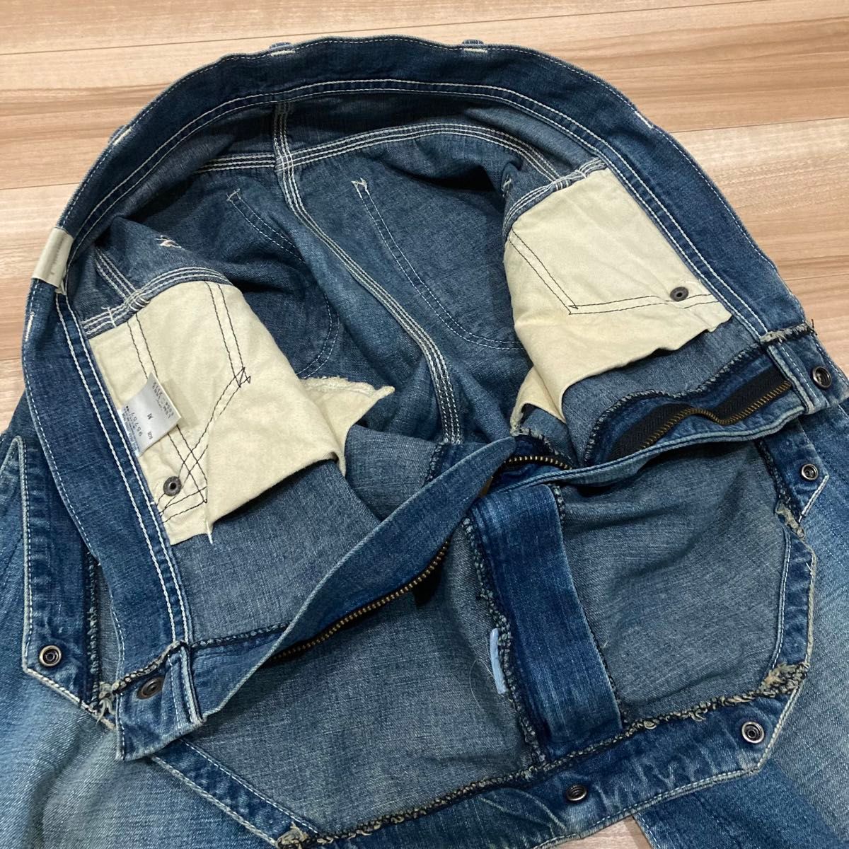 エヌハリウッド×Lee ペインター デニムパンツ M ダブルニー エヌハリウッド×Lee ペインター デニムパンツ M ダブルニー