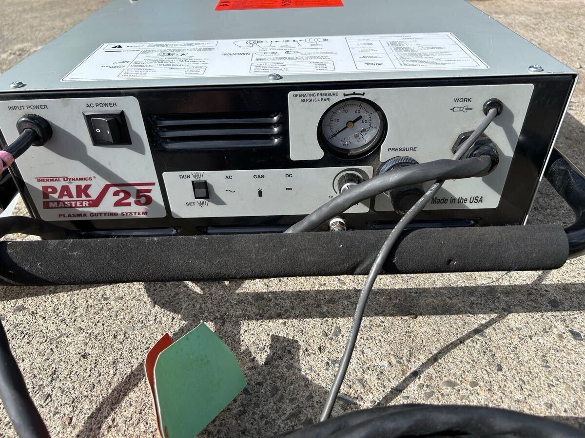 プラズマカッター PAK25 未使用 送料込 付属部品あり 長野県松本 プラズマカッター PAK25 未使用 送料込 付属部品あり 長野県松本