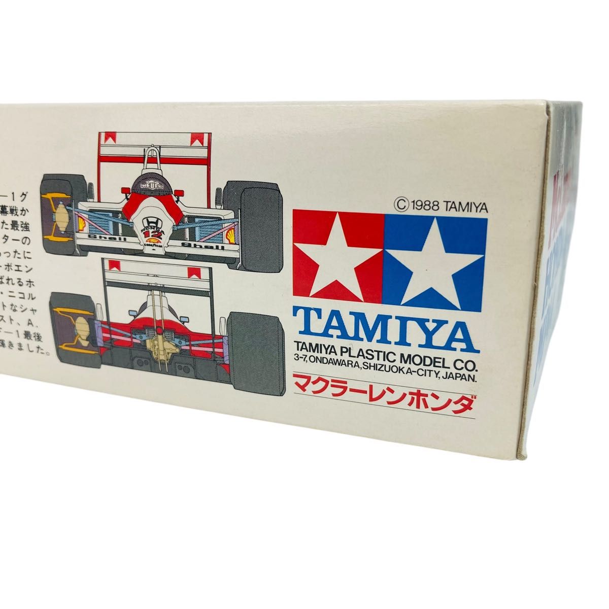 タミヤ マクラーレンホンダMP4/4 初期マルボロパッケージ 未組立 タミヤ マクラーレンホンダMP4/4 初期マルボロパッケージ 未組立
