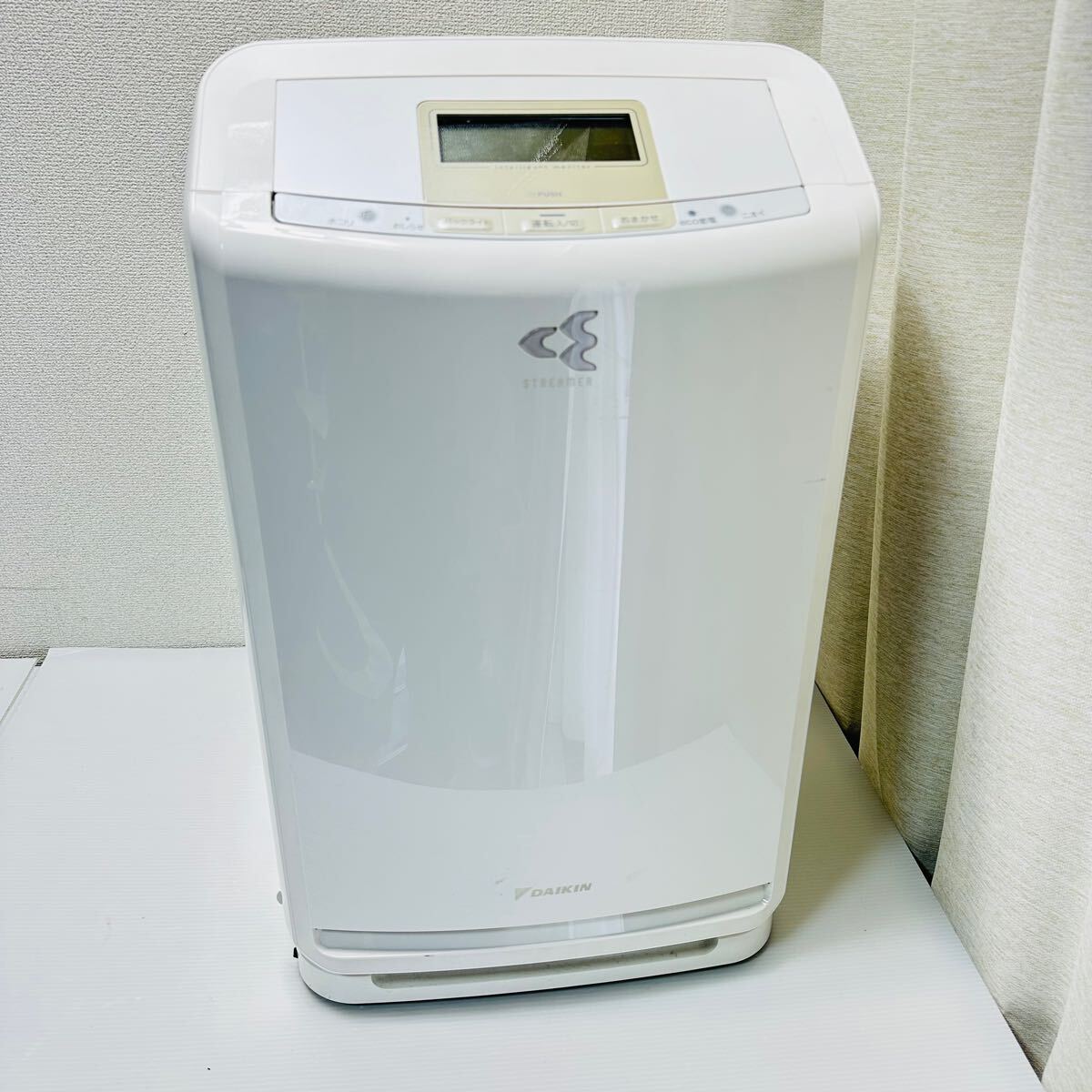良品】 ダイキン 除加湿ストリーマ 空気清浄機 MCZ70TKS-W 2017 良品】 ダイキン 除加湿ストリーマ 空気清浄機 MCZ70TKS-W 2017