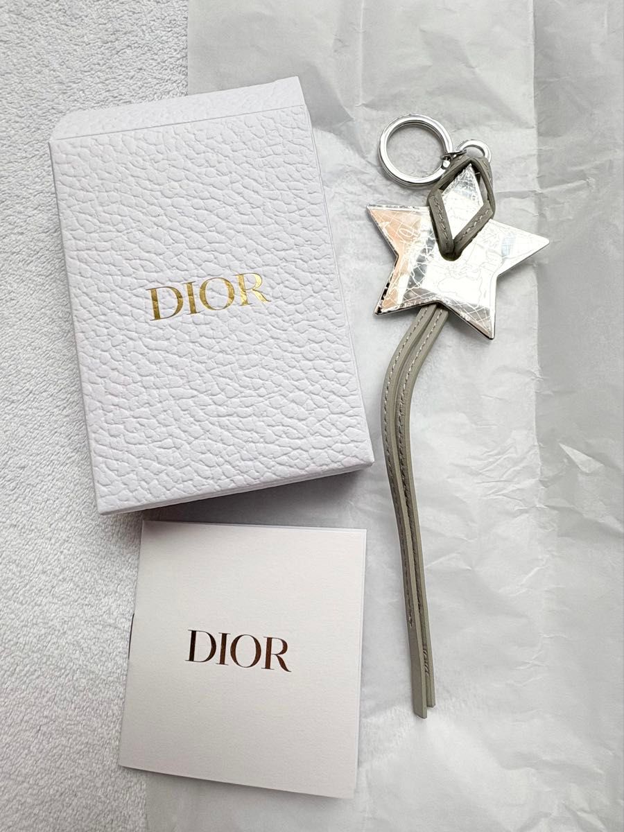 DIOR ディオール キーチャーム キーチェーン キーリング スター DIOR ディオール キーチャーム キーチェーン キーリング スター