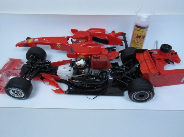 京商 KYOSHO フェラーリ エンジン未始動 PERFEX KT-3HS プロポ付 京商 KYOSHO フェラーリ エンジン未始動 PERFEX KT-3HS プロポ付