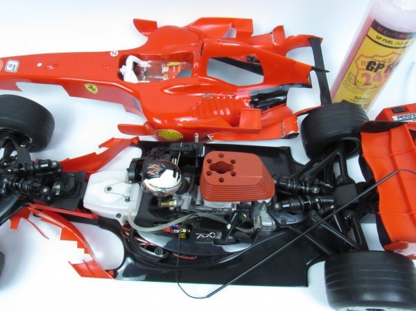 京商 KYOSHO フェラーリ エンジン未始動 PERFEX KT-3HS プロポ付 京商 KYOSHO フェラーリ エンジン未始動 PERFEX KT-3HS プロポ付